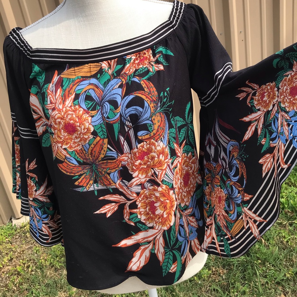 Off the shoulder blouse